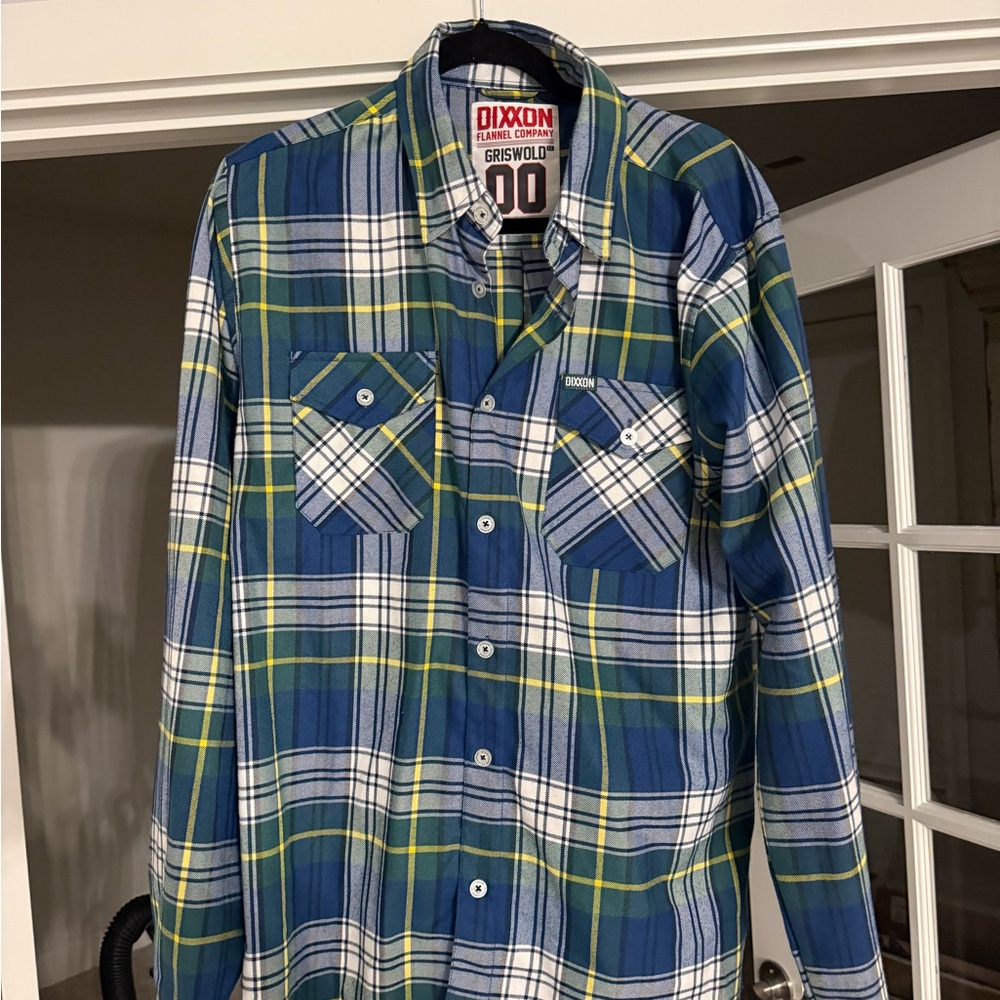 DIXXON men’s Griswold flannel large tall